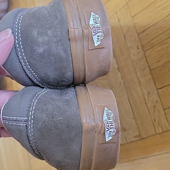 VANS x Supreme Old Skool ‘92 Zero Gray Leather Suede Gum Mens 8.5 Women's 10 - Picture 3 of 7